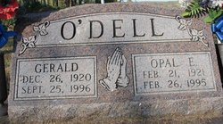 Opal Elizabeth <I>Taylor</I> O'Dell 
