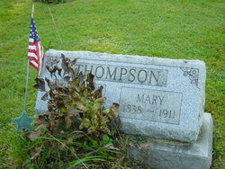 Mary <I>McNees</I> Thompson 