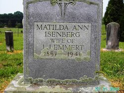 Matilda Ann <I>Isenberg</I> Emmert 