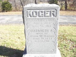 Elizabeth A <I>Bowman</I> Koger 