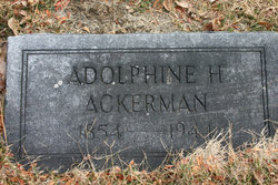 Adolphine H. <I>Hoebel</I> Ackerman 