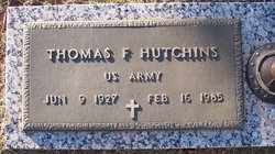 Thomas F Hutchins 