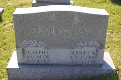 Bernice Mary <I>Cox</I> Anslinger 
