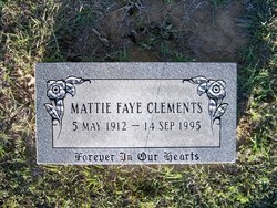 Mattie Faye <I>Clements</I> Ballew 