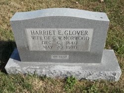 Elizabeth Harriet <I>Glover</I> Norwood 