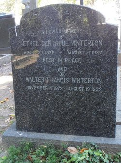 Walter Francis Winterton 