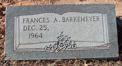 Frances Ann Barkemeyer 