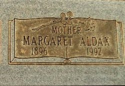 Margaret <I>Snow</I> Aldax 
