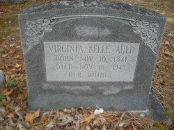 Virginia Belle <I>Hadley</I> Auld 