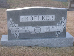 Lillian E. “Lillie” <I>Toelke</I> Froelker 