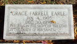 Grace <I>Farrell</I> Earle 