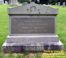 Abby Ann <I>Burgess</I> Aldrich 