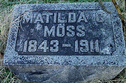 Matilda C. <I>Meador</I> Moss 