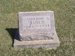 Catherine Ann <I>Lilly</I> Baber 