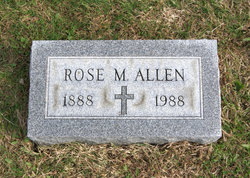 Rose M. <I>Essman</I> Allen 