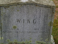 Ada Jane <I>Lawton</I> Wing 