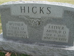 Arthur Oliver Hicks 