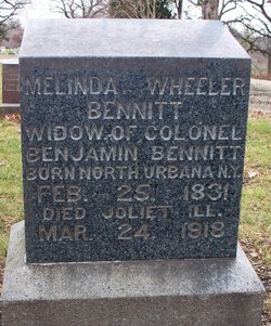 Melinda <I>Wheeler</I> Bennitt 