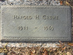 Harold Herlander Crume 