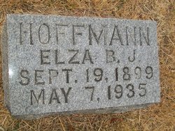 Elza (Elsie) Bessie J. <I>Brookshire</I> Hoffman 