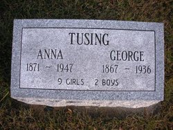 Anna Eliza <I>Murphy</I> Tusing 