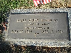 Sgt Earl Grey Webb Sr.