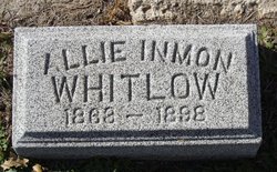 Alice Lusetta “Allie” <I>Trimble</I> Inmon Whitlow 