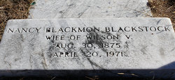 Nancy <I>Blackmon</I> Blackstock 