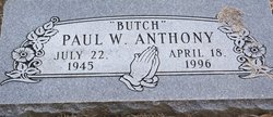 Paul Butch W. Anthony 