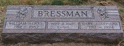 Mary Josephine <I>Culp</I> Bressman 