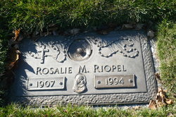 Rosalie M Riopel 