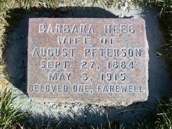 Barbara <I>Heeb</I> Peterson 