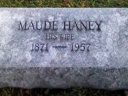 Maude <I>Haney</I> Anderson 