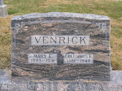 Mary E <I>Boyer</I> Venrick 