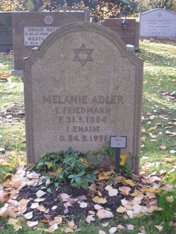 Melanie <I>Friedmann</I> Adler 