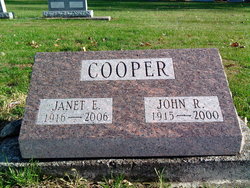 Janet E. <I>Wilson</I> Cooper 