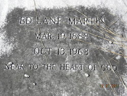 Ed Lane Martin 