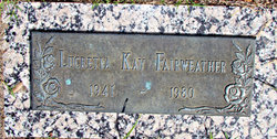 Lucretia Kay Fairweather 