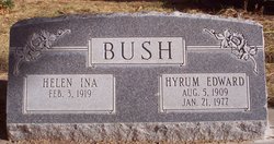 Hyrum Edward Bush 