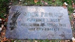 Florence Louise “Mick” <I>Bach</I> Ager 