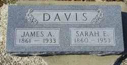 Sarah Elizabeth <I>Sater</I> Davis 