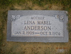 Lena Mabel <I>Anderson</I> Fasolas 
