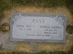 Donald George Pass 