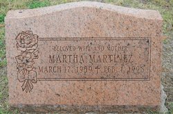 Martha Martinez 