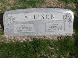 Rose <I>Hawkins</I> Allison 