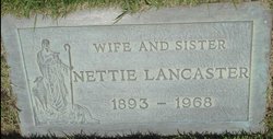 Esther A. “Nettie” Lancaster 