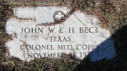 John W E H Beck 