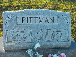 Alma Mary <I>Clark</I> Pittman 