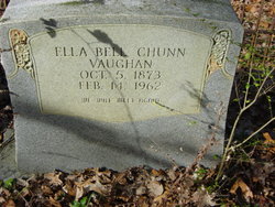 Ella Bell <I>Chunn</I> Vaughan 