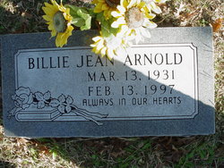 Billie Jean <I>Stanford</I> Arnold 